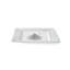 Christmas Tree POLKA DOT SQUARE PLATTER 10"