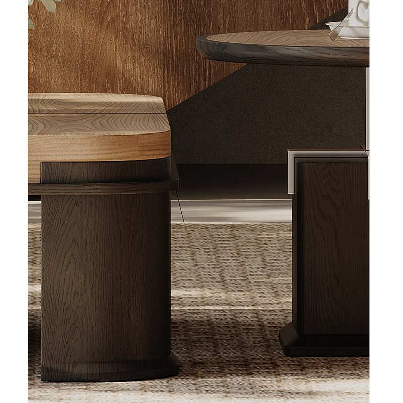 Table basse de style rétro classique français