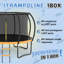 Filet de sécurité intérieur pour trampoline 12FT-110423612
