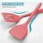 Ensemble de retourneur de spatules en silicone, spatules résistantes à la chaleur élevée avec une conception sans soudure, ustensiles antiadhésifs en caoutchouc pour la cuisson et la cuisson, sans BPA, 11 po-113193944