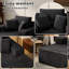 Chaise rembourrée pour canapé-lit