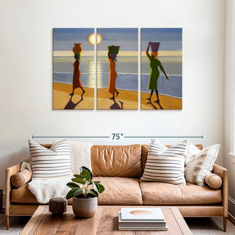 Leisha By The Beach 2007, 36" H x 57" W