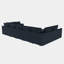 Kandle Velvet Upholstered Chaise Sectional-1637110892