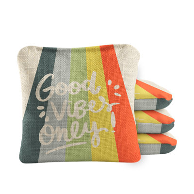 Good Vibes Only Synergy Pro Cornhole Sacs
