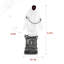 Accessoire d'Halloween Spectre sur tombeau activé par le toucher 4,3 pi Tombstones Haunted Hill Farm