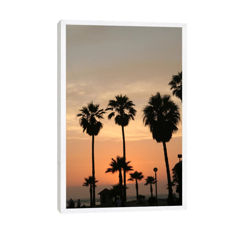 Landscape Photography CXXIII - Floater Frame Print on Canvas, 66.04 cm H x 45.72 cm W, White