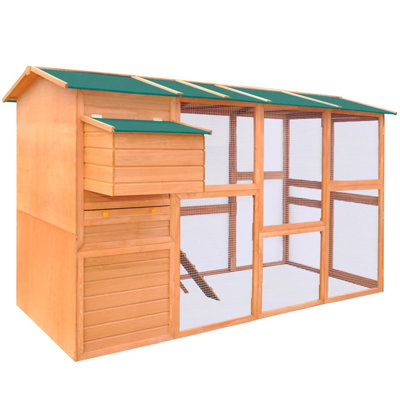 Fran 51.76m² Chicken Coop with Chicken Run