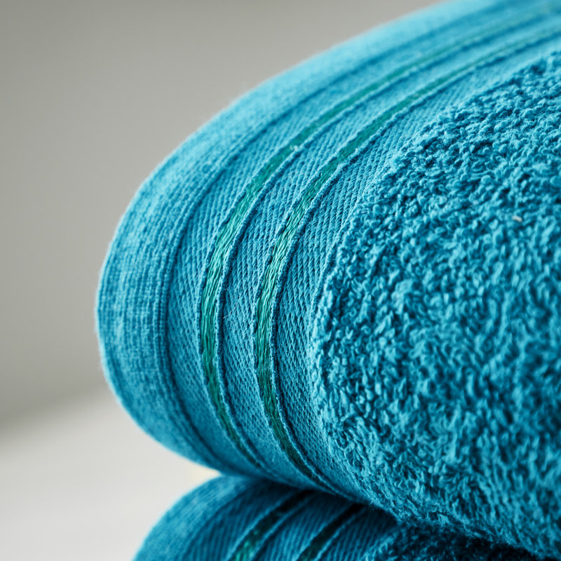 4pk Wilsford Bath Sheet 75x135, Teal