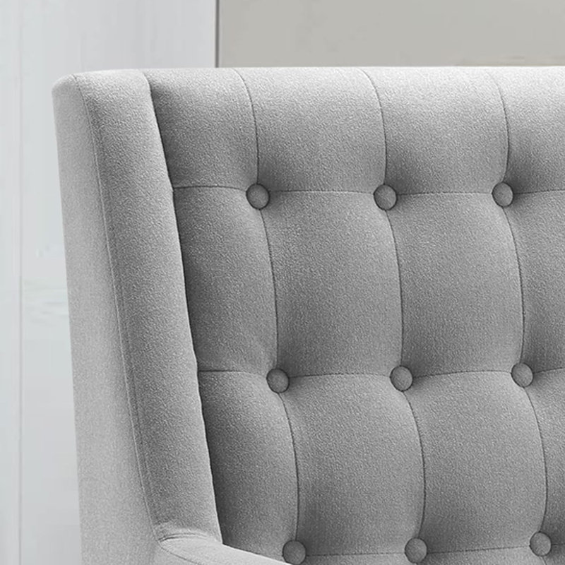 Chaises de chambre à coucher modernes Modern Living, Gris