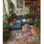 Tapis bleu abstrait Kymiere-919569862