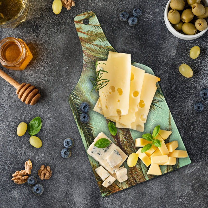 Planche à découper en verre trempé Ambesonne