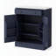 Ensemble de 2 buffets de cuisine autoportants avec rangement ajustable-561252795