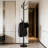 Freestanding Coat Rack Tree With Hooks, Multi-Functional Hallway Entryway Organizer For Hats, Jackets, Bags, And Umbrellas, Sturdy Metal Construction