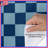 Blue Checkerboard Pattern Duvet Covers-132415560
