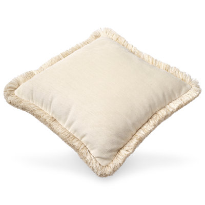 Africa Trimmed Throw Pillow