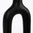 Abstract O Shaped Matte Black Metal Base Table Lamp (Set Of 2)
