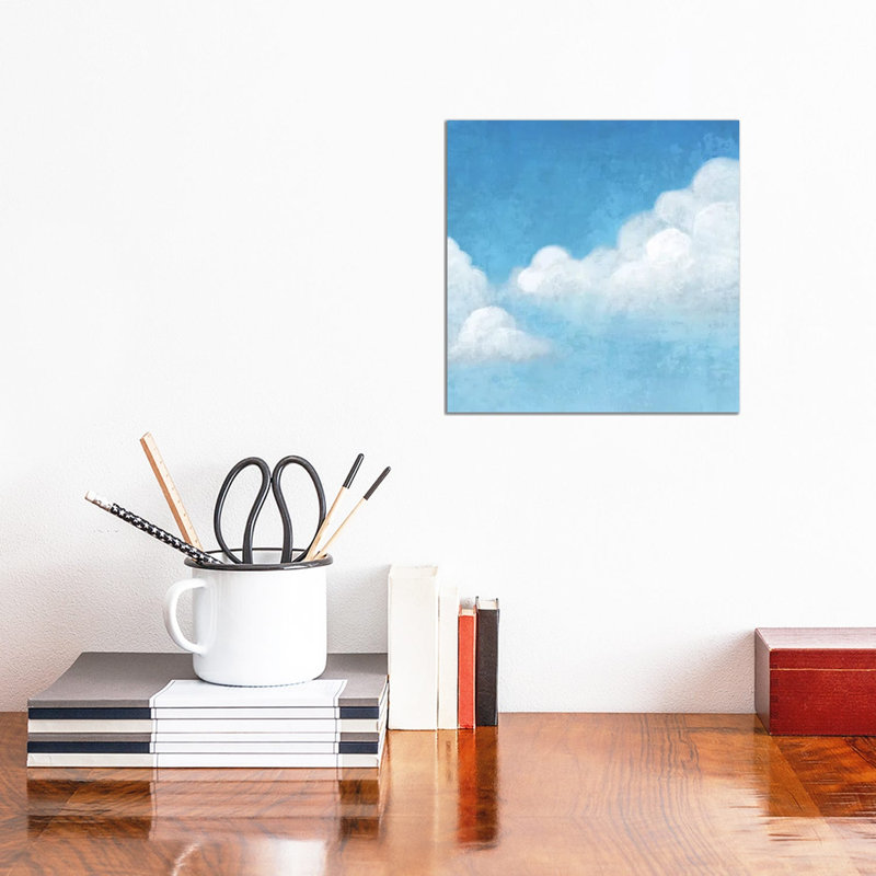 Cloudy II by Andrea Ciullini - Wrapped Canvas Painting, 30.48 cm H x 30.48 cm W x 1.91 cm D