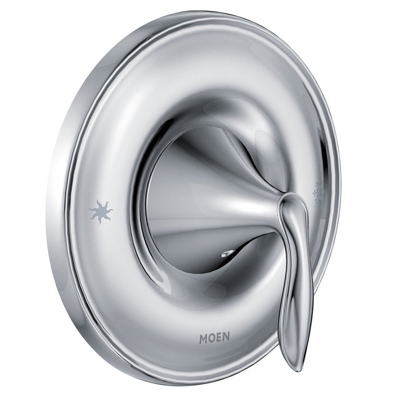 Eva Posi Temp Faucet Trim with Lever Handle, Chrome