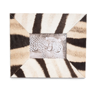 Zebra Hide Picture Frame
