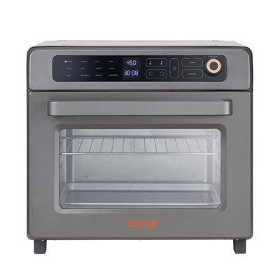 Four à rôtir, rôtissoire à dinde à cuisson rapide de 18 pte, four à dinde à température réglable de 150 à 450 With avec couvercle autoportant, poêle et support amovibles, fonction de dégivrage et de chaleur, rôtissoire électrique pour la maison