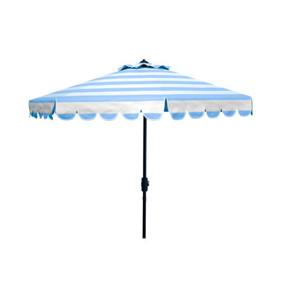 Natalee 108" Scalloped Tilt Top Market Umbrella