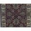 Tapis oriental vert / beige / rouge en laine noué à la main 3 pi 11 po x 9 pi Trinity