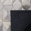 Tapis géométrique en cuir tissé à la main Wylie Studio-24292352