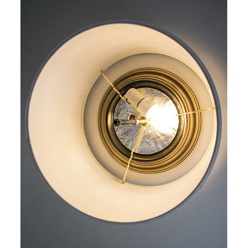 Plafonnier encastré tambour ombré Bradberry