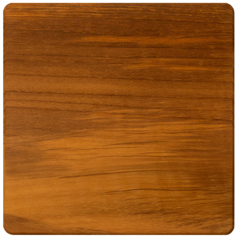 Table de bout Holmestrand, Teck, Argent