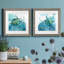 «Island Swim I», ensemble de 2 peintures-1466880171-1466880179-1406640988