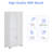 Mcculligh Medium Density Fiberboard (MDF) Linen Cabinet