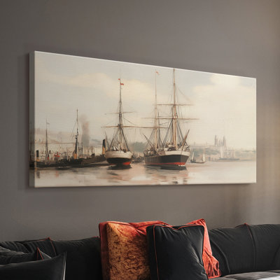 Nautical Series-XLI- Gallery Wrapped Canvas -Ready to Hang