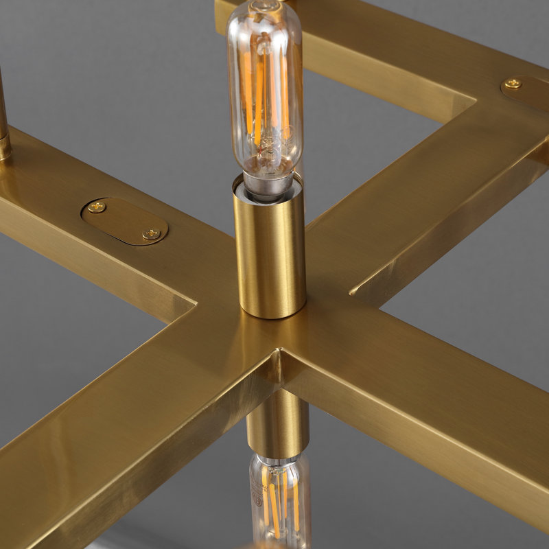 Mazelina 26 - Light Dimmable Modern Linear Chandelier