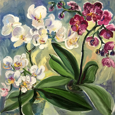 Winside Beautiful Oil Painting by Ganna Gavenko - Wrapped Canvas Painting