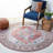 Allana Oriental Beige/Blue Area Rug-1534113309