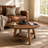 Solid Wood Round Coffee Table