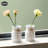 Flower Vase With Hemp Rope Bow-2100092057