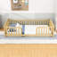 Lit en bois avec garde-corps-129037207-129037205