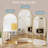 Full Length Mirror, Floor Mirror With Stand, Hanging Mounted Mirrors For Bedroom, Living Room, Cloakroom, Dining Room, Arched-111045426-111045424