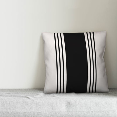 Farmhouse Stripe Throw Pillow