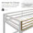 Audreena Metal Loft Bed-340097333-340068172