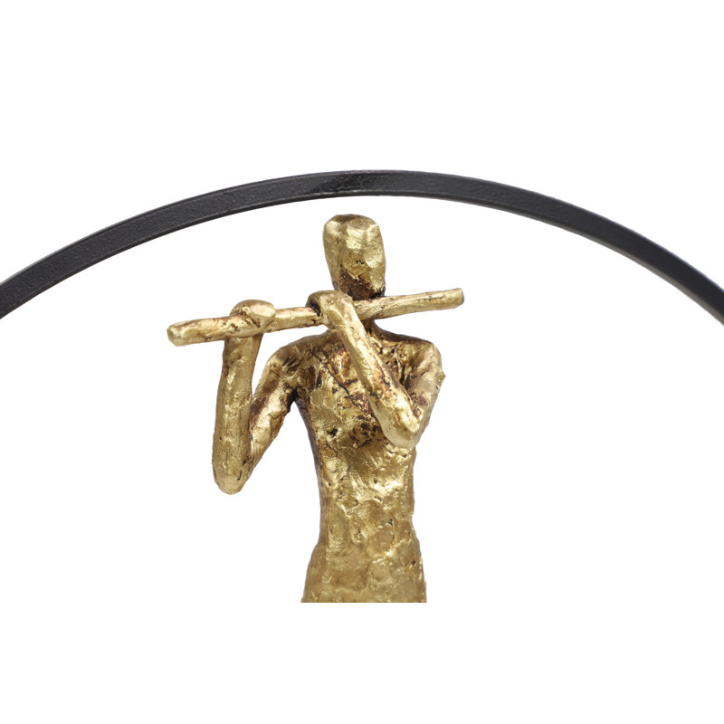 Ensemble 4 pièces de figurine pour les musiciens humains Jerrie
