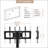 Metal; Glass TV Stand