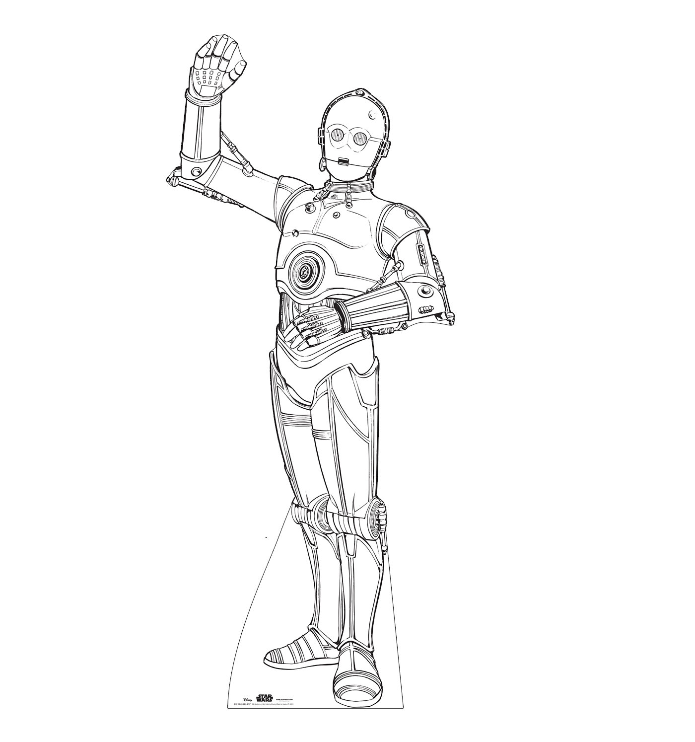 C3po Coloring Pages