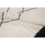 Wool Geometric Area Rug in Black/Ivory-318877904