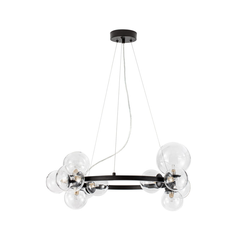 ODILLIA 11 - Light Black Cluster Pendant