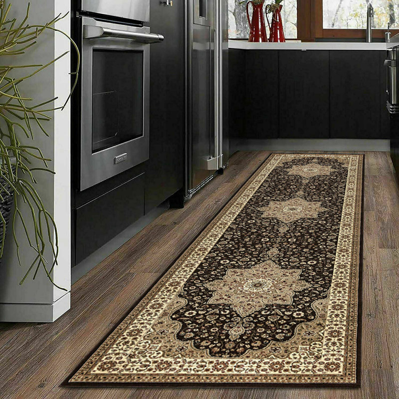 Jamesville Floral Area Rug, Runner 60 x 220cm