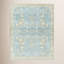 Tapis bleu à motif floral Berger-634971401