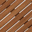 Arianna Outdoor Dining Set, Wood, Natural