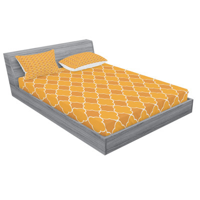Ensemble de draps en microfibre Quatrefoil